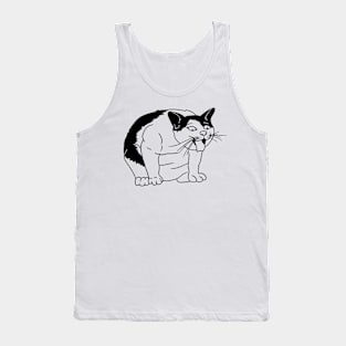 CAT tongue Tank Top